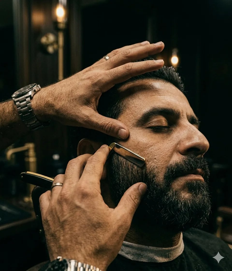 حلّاق إم تي سنتر يشكّل قصّة الشعر بدقّة